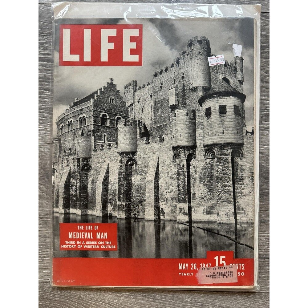 Life Magazine May 26 1947 'The Life Of Medieval Man' History Illustrated USA